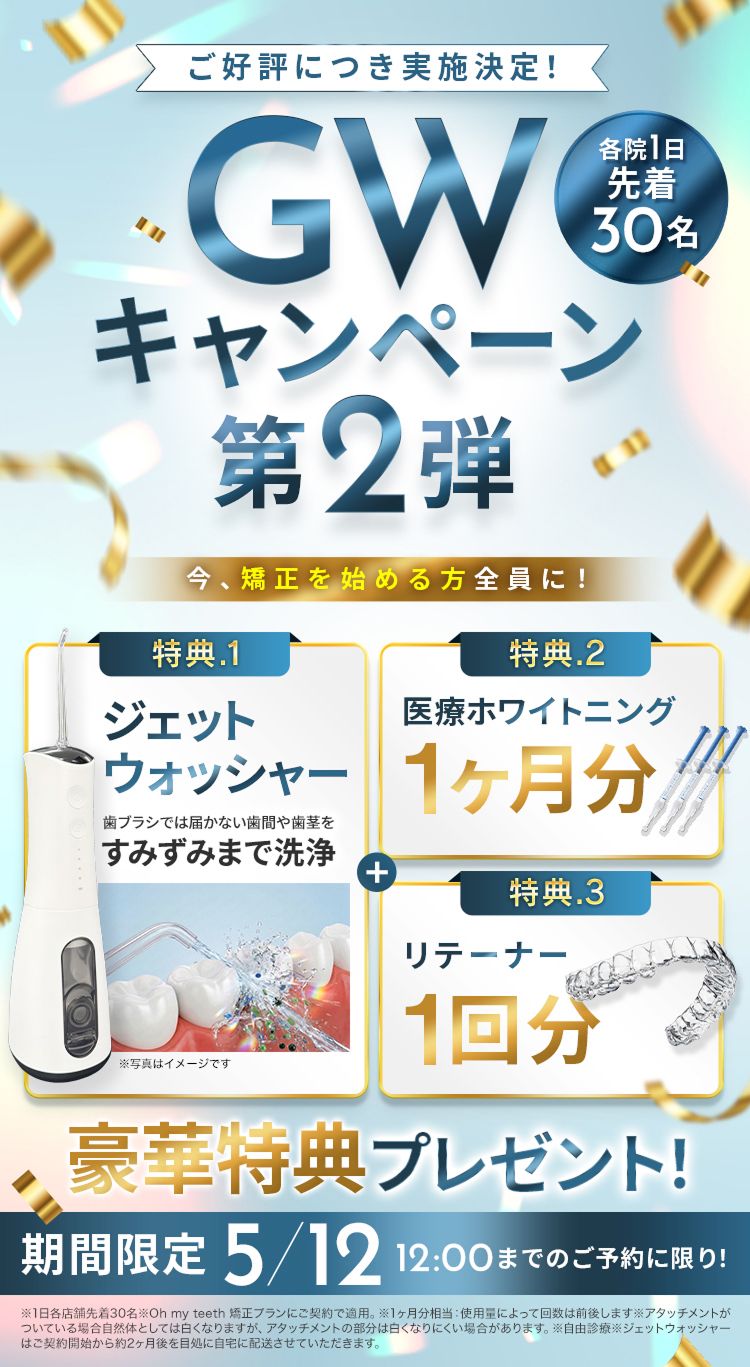 GWキャンペーン第二弾