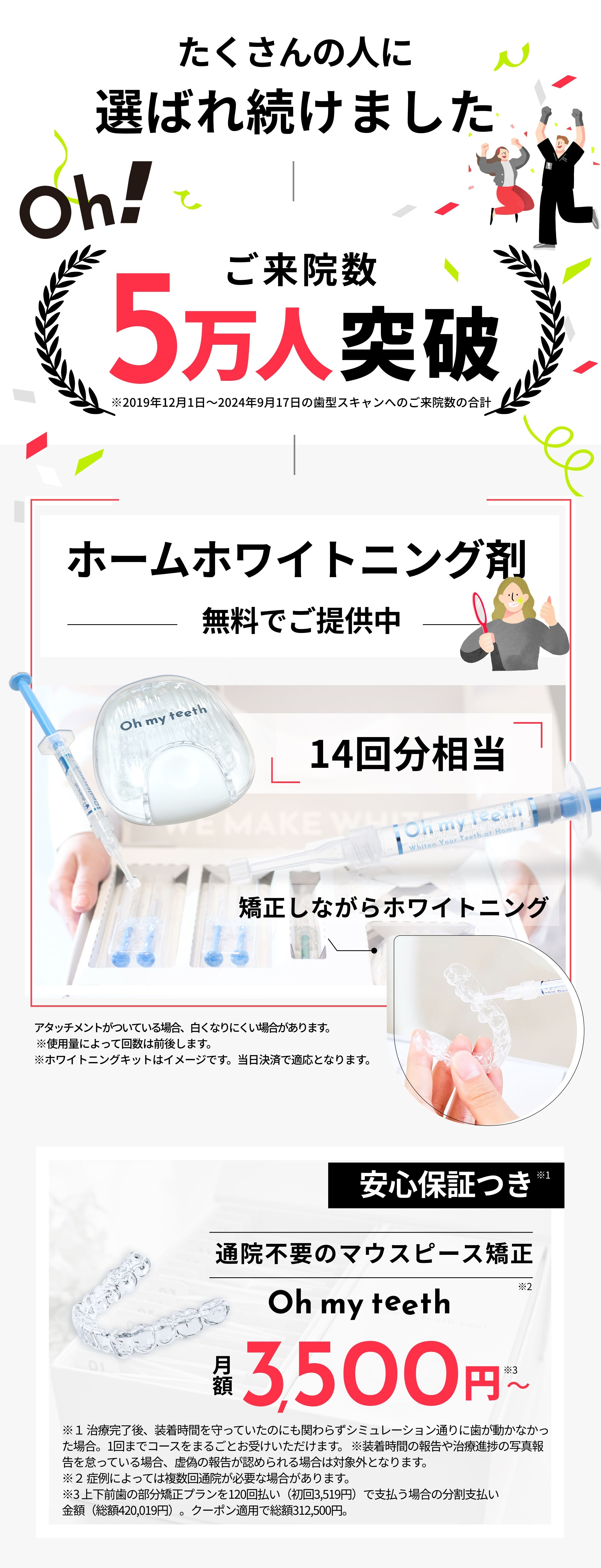 特別なご案内