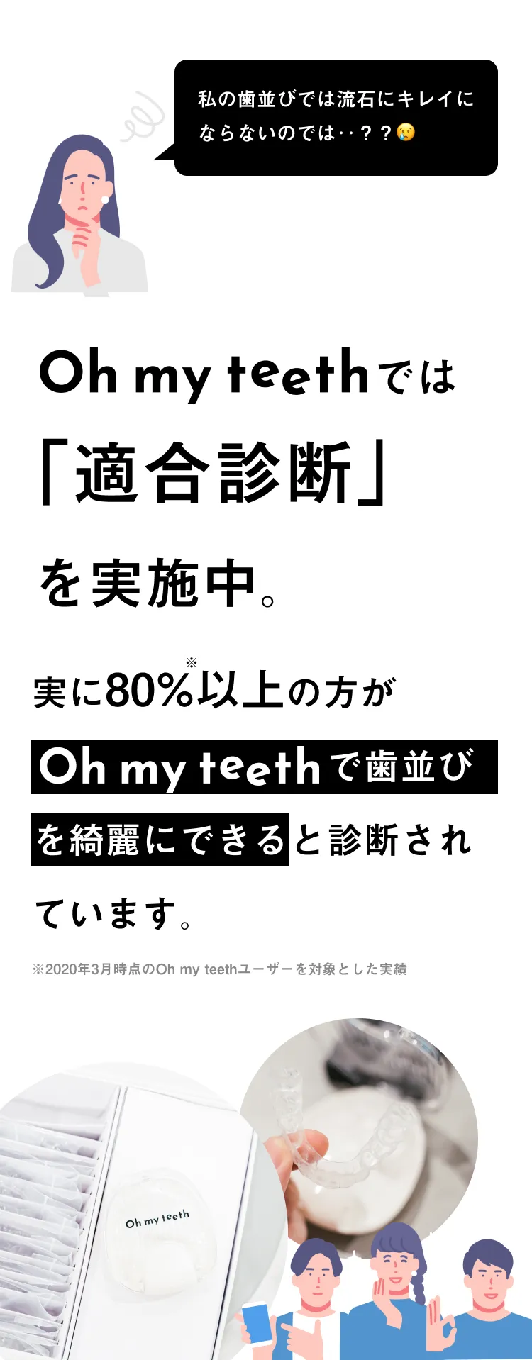 適合診断実施中